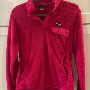Patagonia Vibrant Pink Fleece Jacket